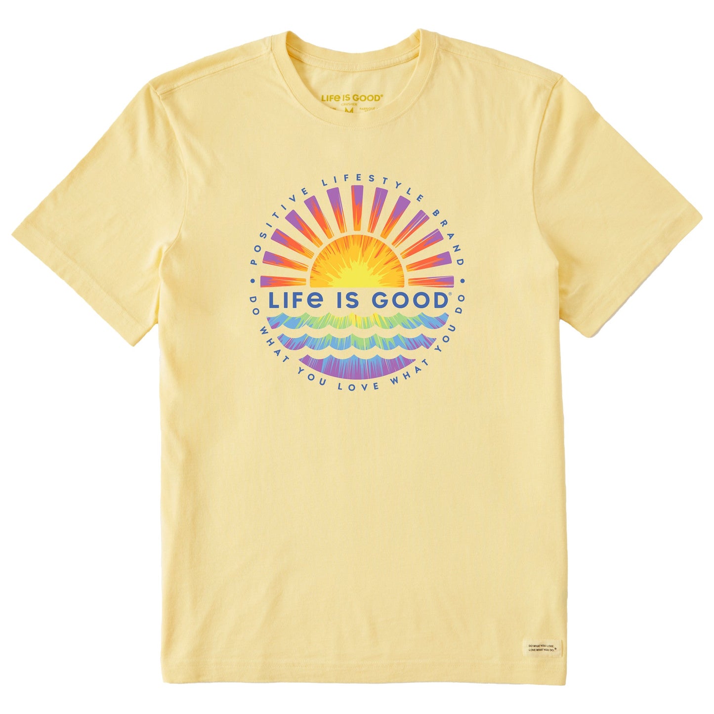 Men's Tie Dye Sunset Burst Short Sleeve Tee