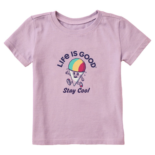 Toddler Snow Cone Stay Cool Short Sleeve Crusher Tee