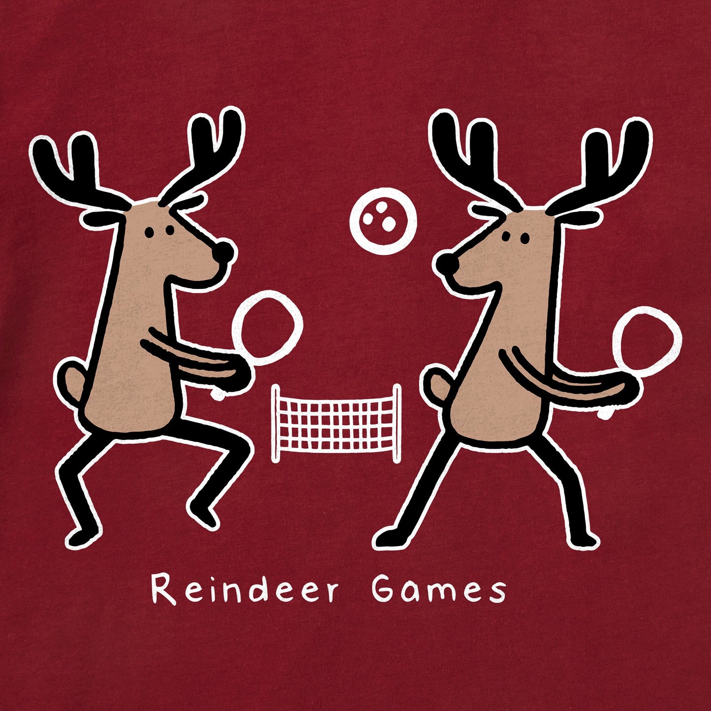 Men's Reindeer Games Short Sleeve Crusher Tee