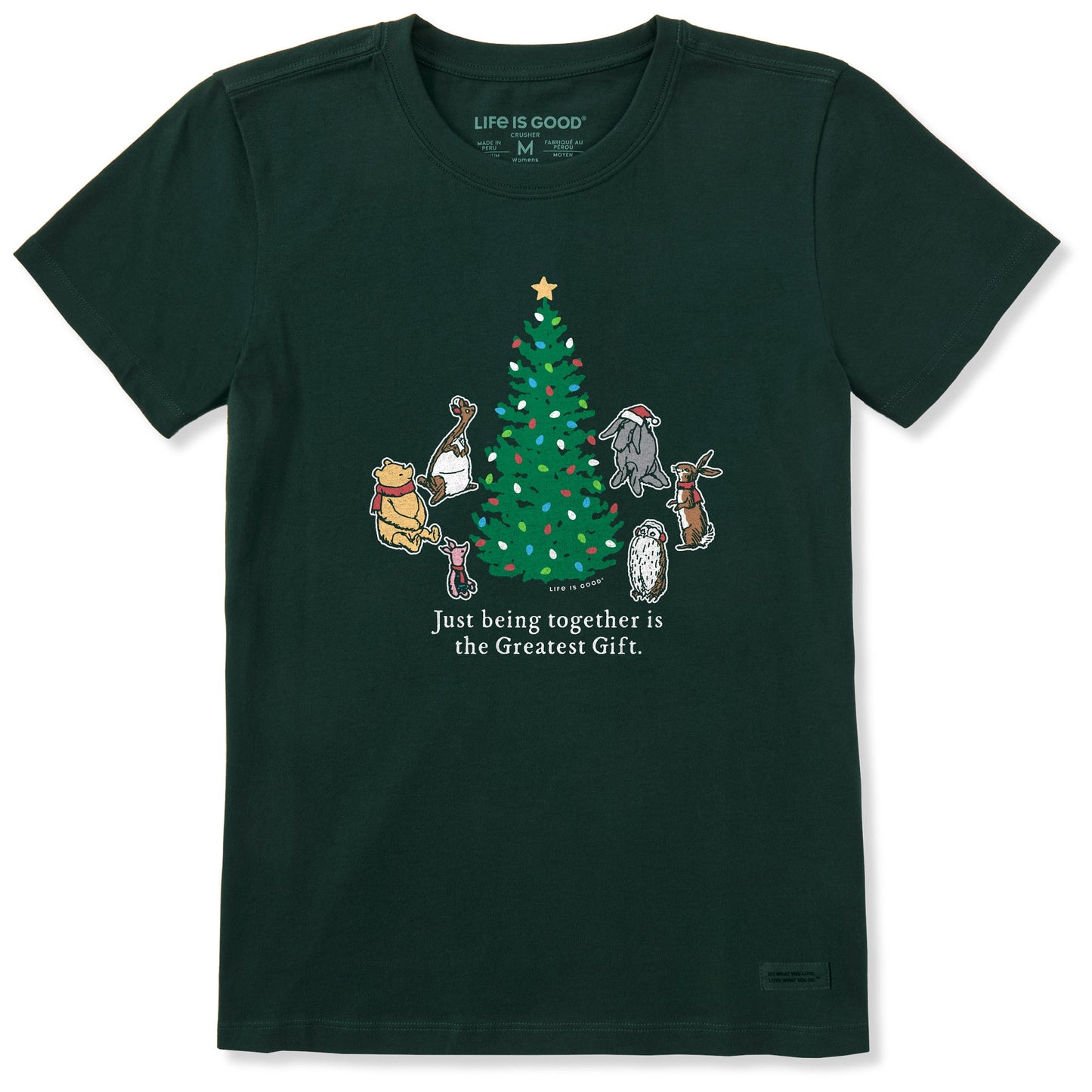 Women's Greatest Gift Winnie & Friends Short Sleeve Crusher Tee