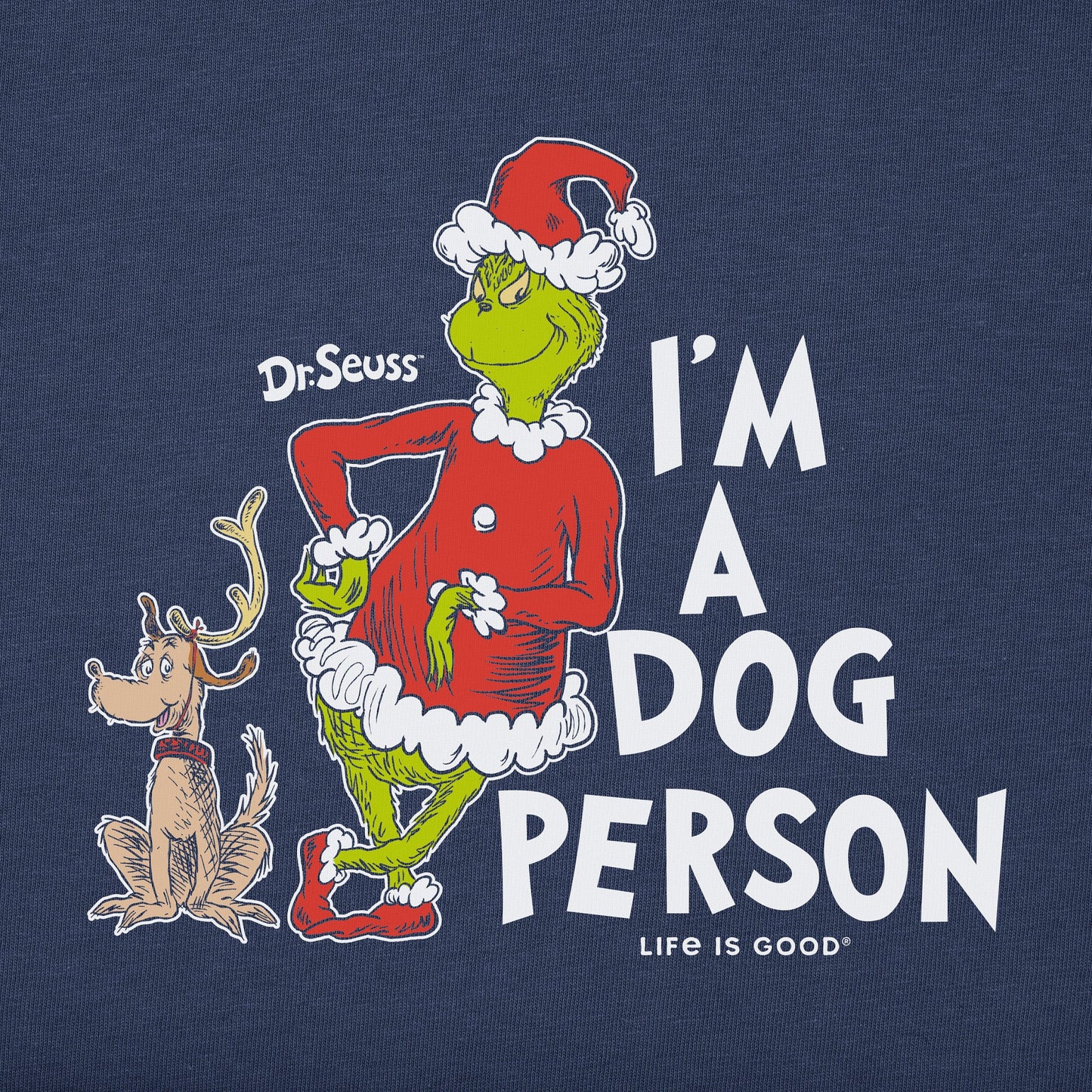 Men's I'm a Dog Person Grinch Short Sleeve Crusher Tee
