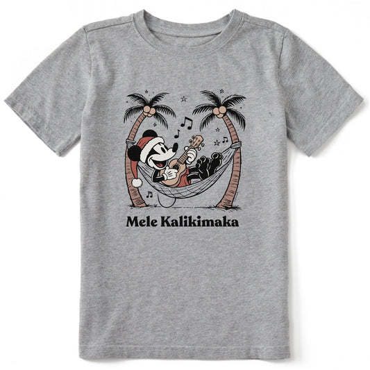 Kids Mele Kalikimaka Willie Short Sleeve Crusher Tee