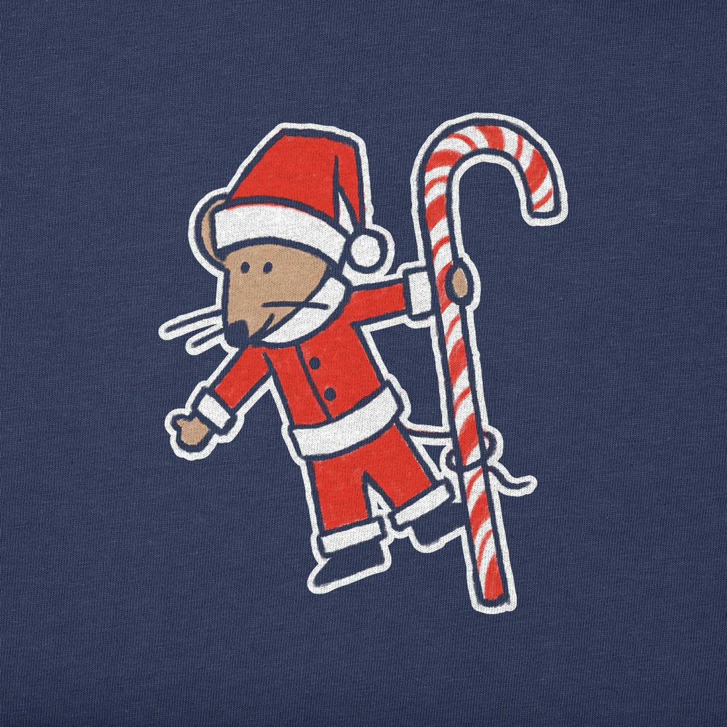 Kids Christmas Mouse Long Sleeve Crusher Tee