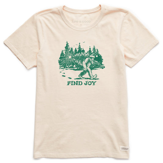 Women's Find Joy Sasquatch Short Sleeve Crusher Tee