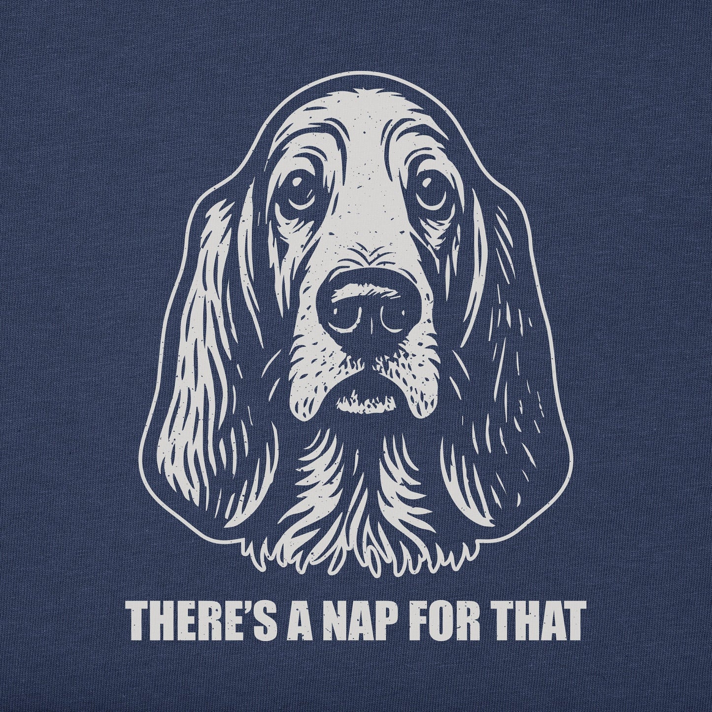 Men's Bert's Nap for That Basset Short Sleeve Crusher Tee