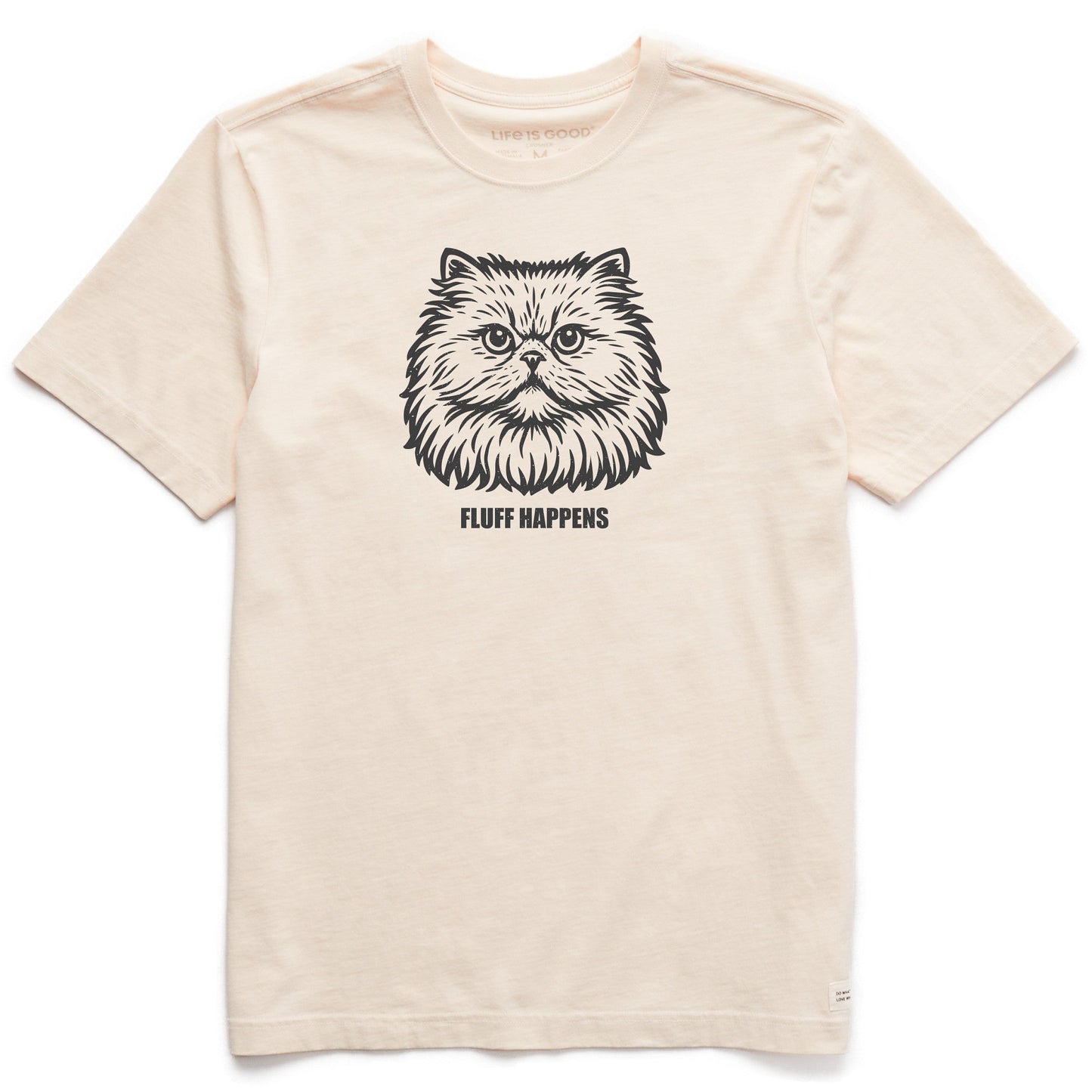 Men's Bert's Fluff Happens Persian Short Sleeve Crusher Tee