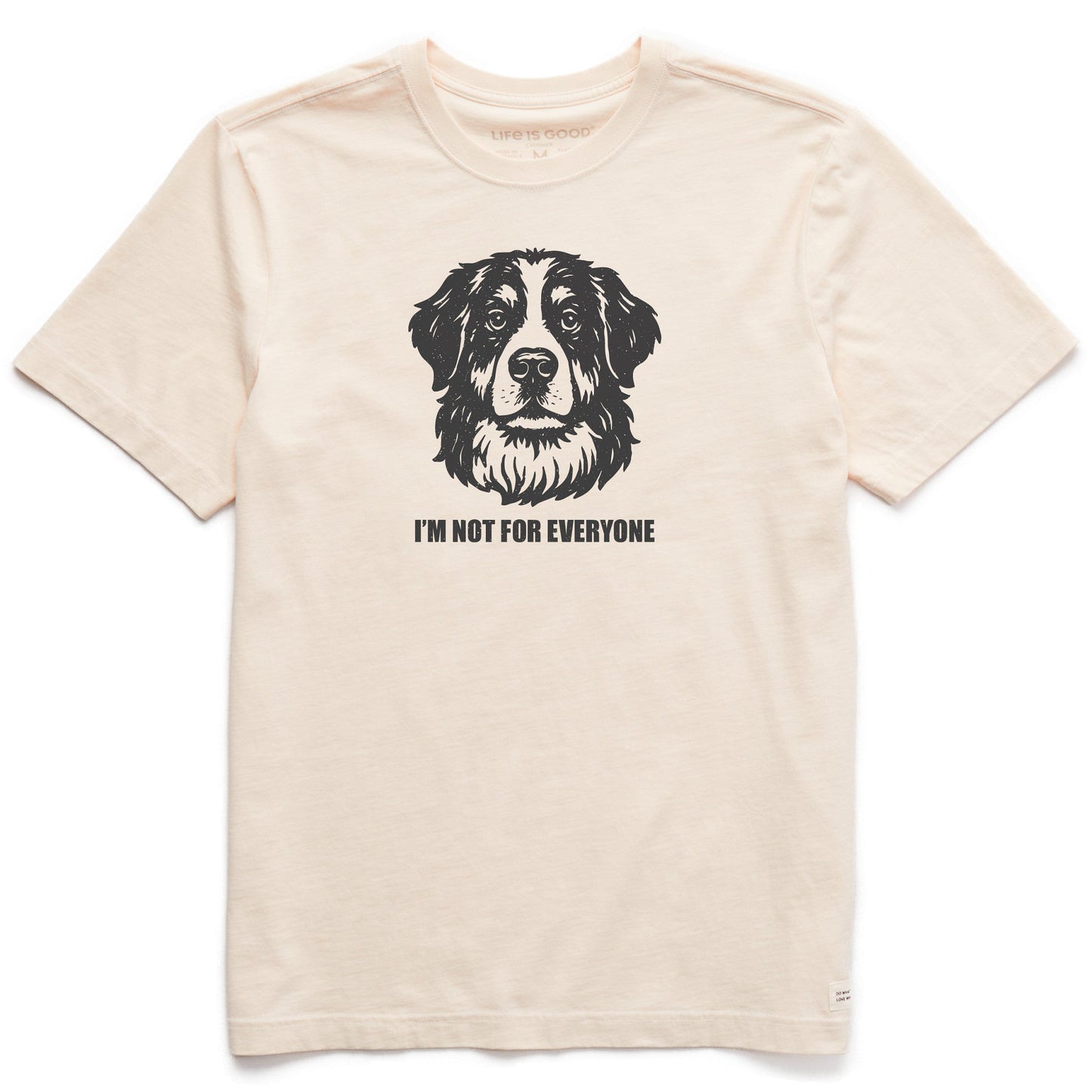 Men's Bert's I'm Not for Everyone Bernese Short Sleeve Crusher Tee