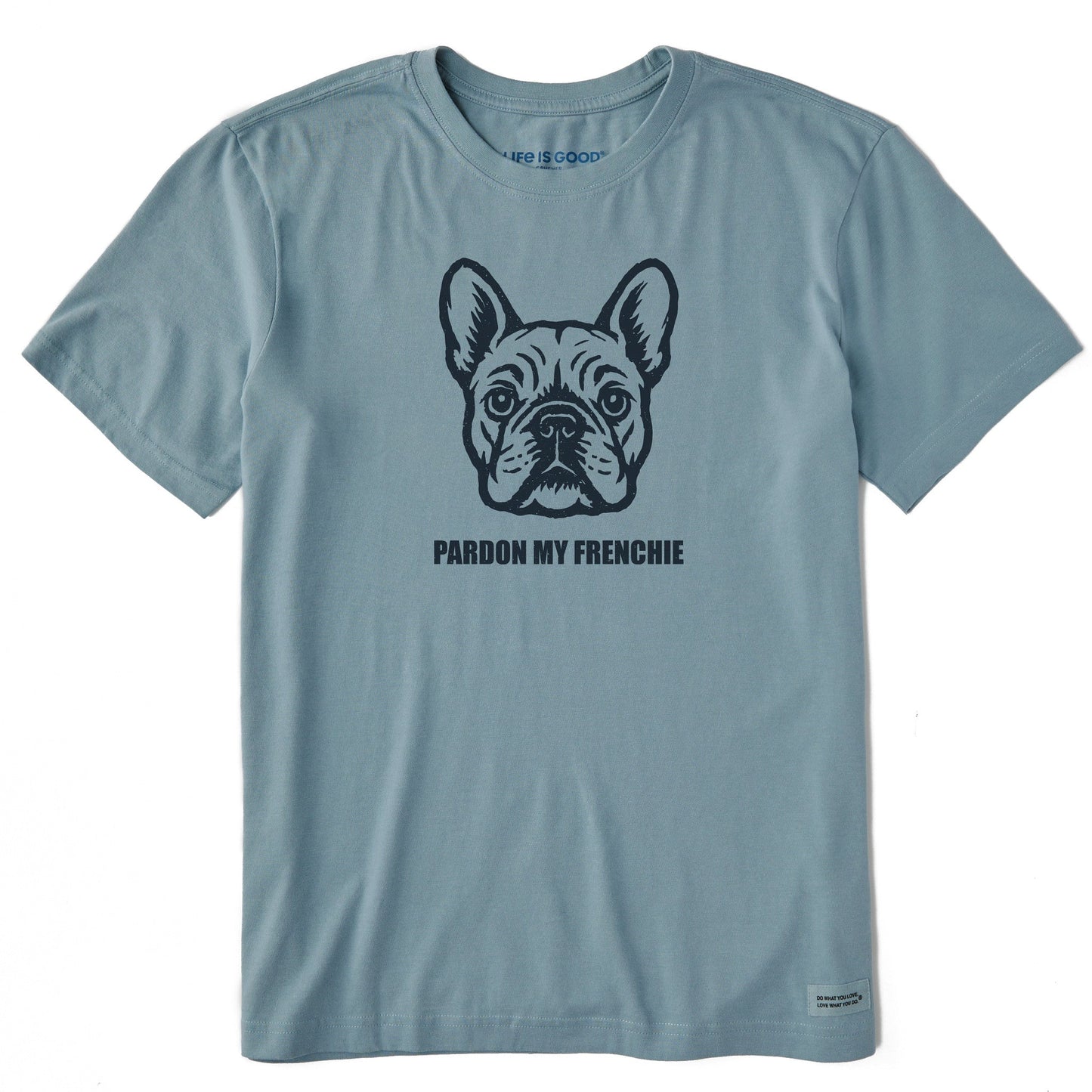 Men's Bert's Pardon My Frenchie Short Sleeve Crusher Tee