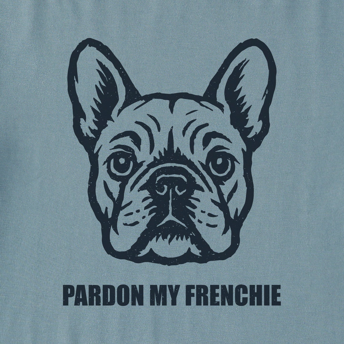 Men's Bert's Pardon My Frenchie Short Sleeve Crusher Tee