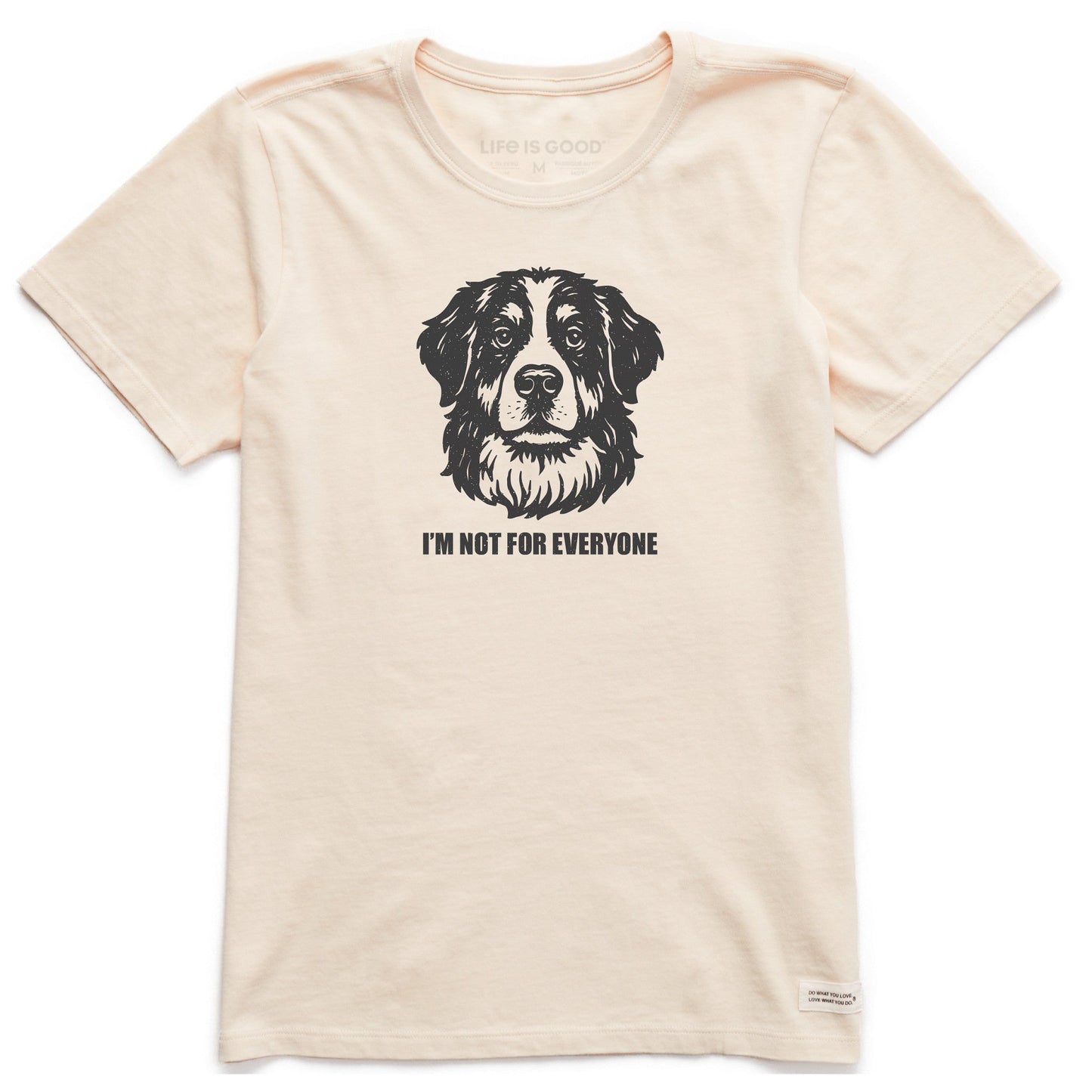 Women's Bert's I'm Not for Everyone Bernese Short Sleeve Crusher Tee