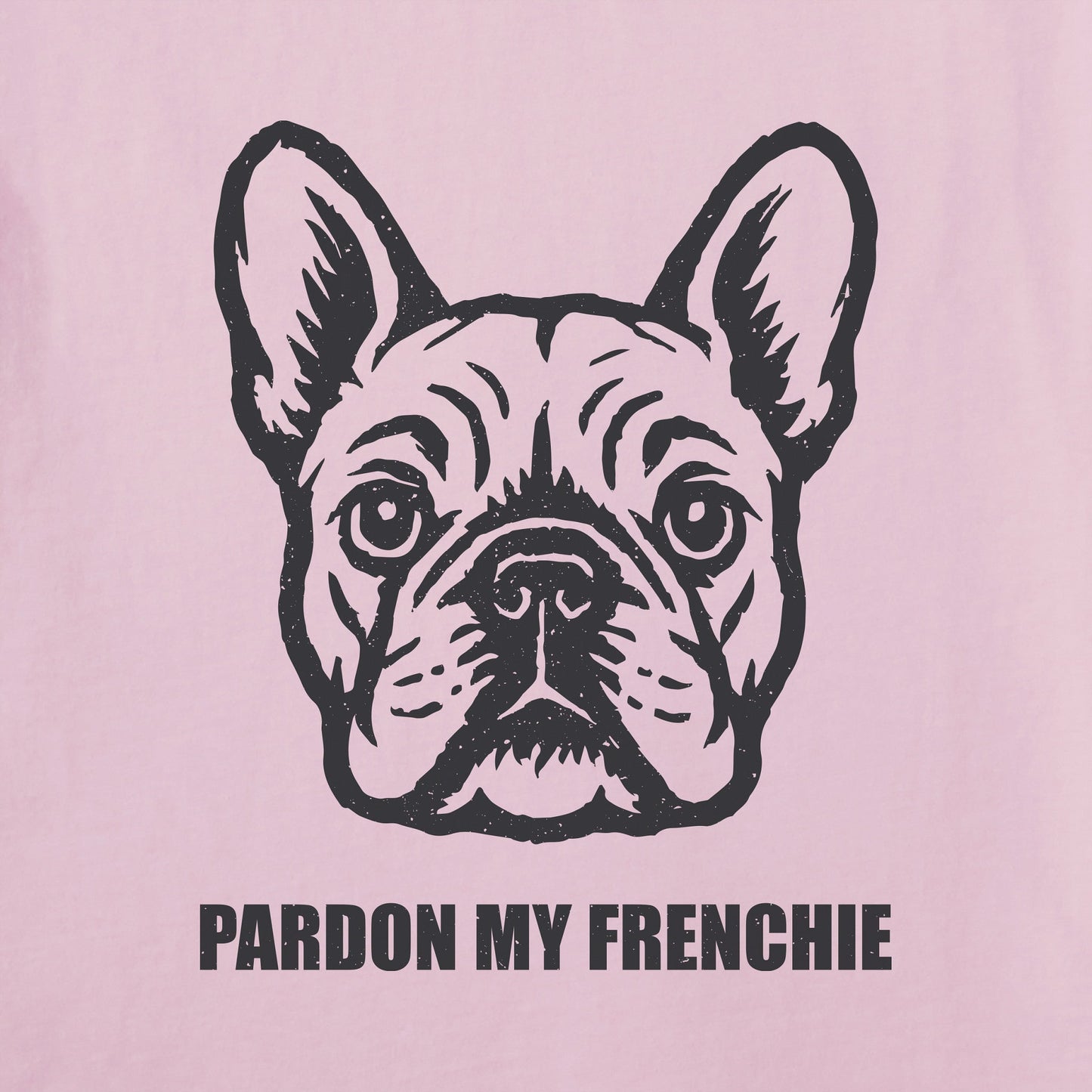 Women's Bert's Pardon My Frenchie Short Sleeve Crusher Tee