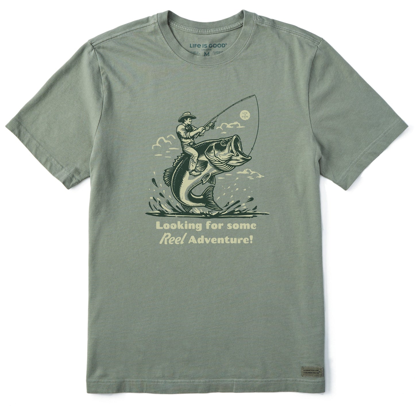 Men's Looking for some Reel Adventure Short Sleeve Tee
