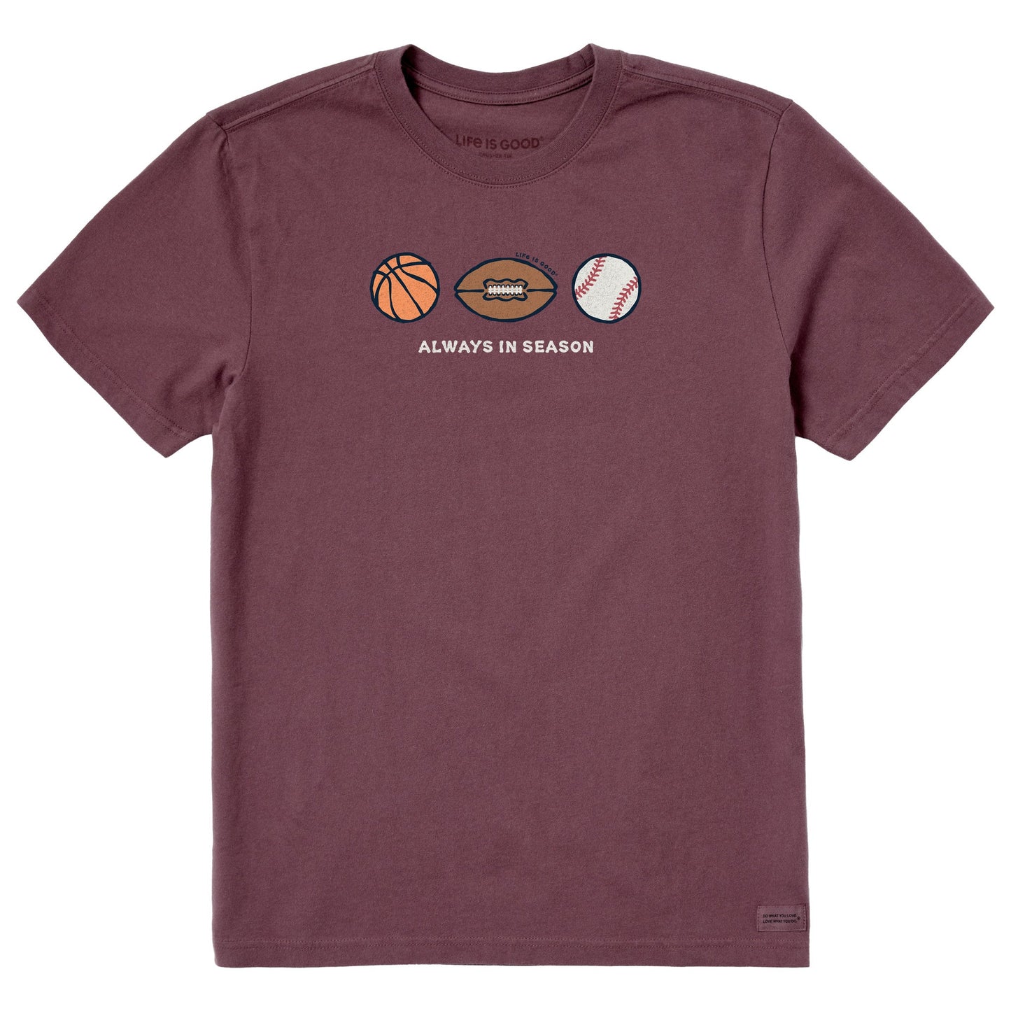 Men's Always in Season Short Sleeve Crusher Tee