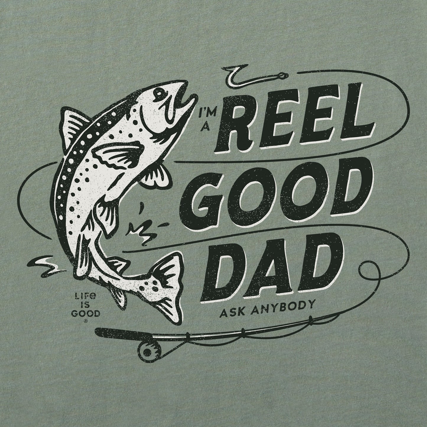 Men's Reel Good Dad Short Sleeve Tee