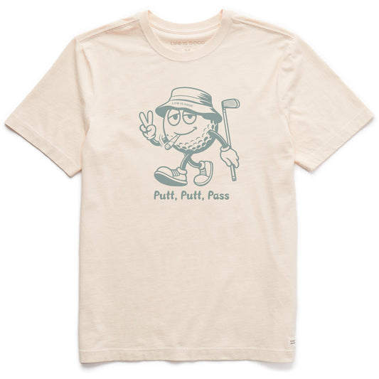 Men's Putt, Putt, Pass Short Sleeve Crusher Tee