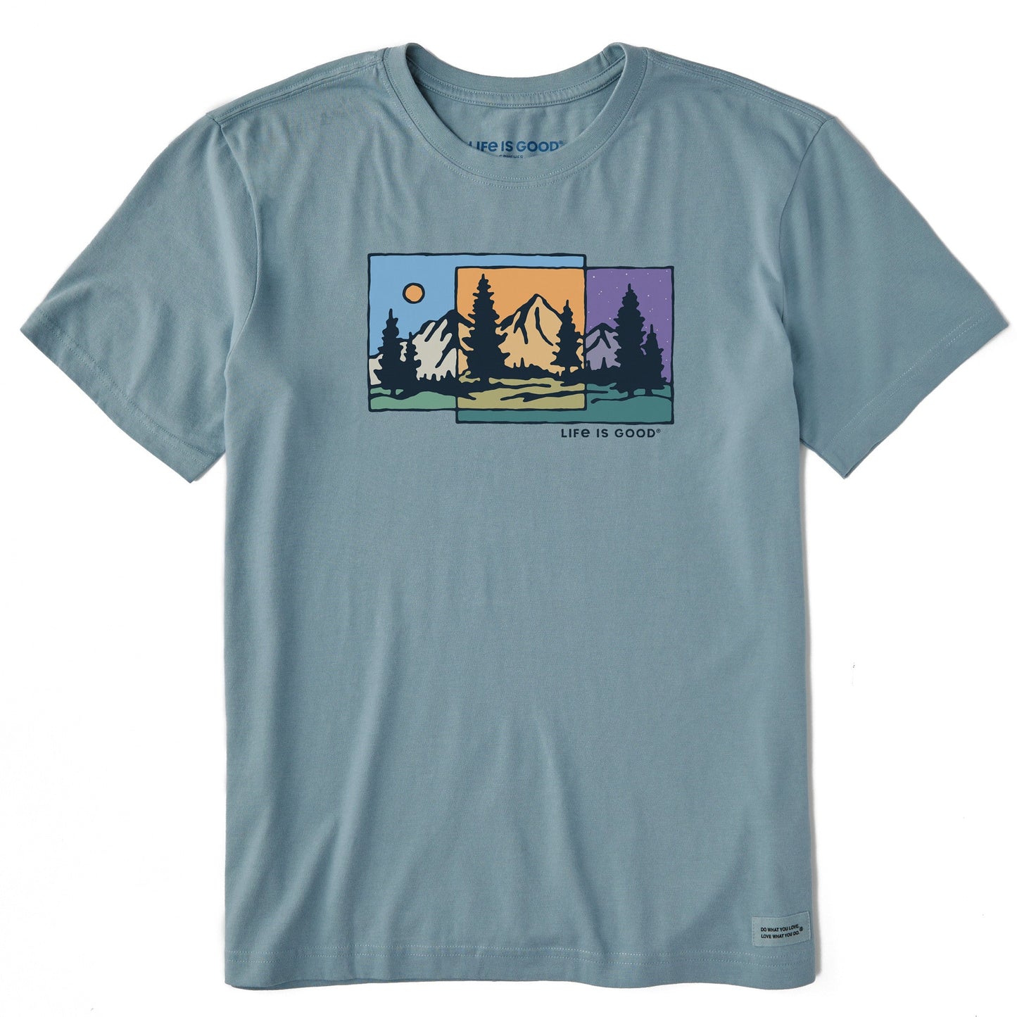 Men's All Day All Night Short Sleeve Crusher Tee