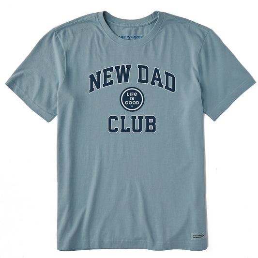 Men's New Dad Club Short Sleeve Crusher Tee