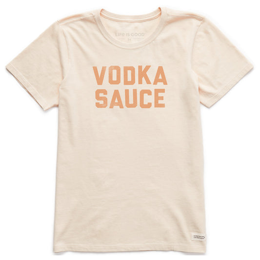 Women's Vodka Sauce Short Sleeve Crusher Tee