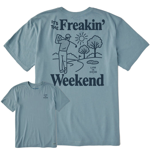 Men's Freakin Golf Weekend Short Sleeve Crusher Tee