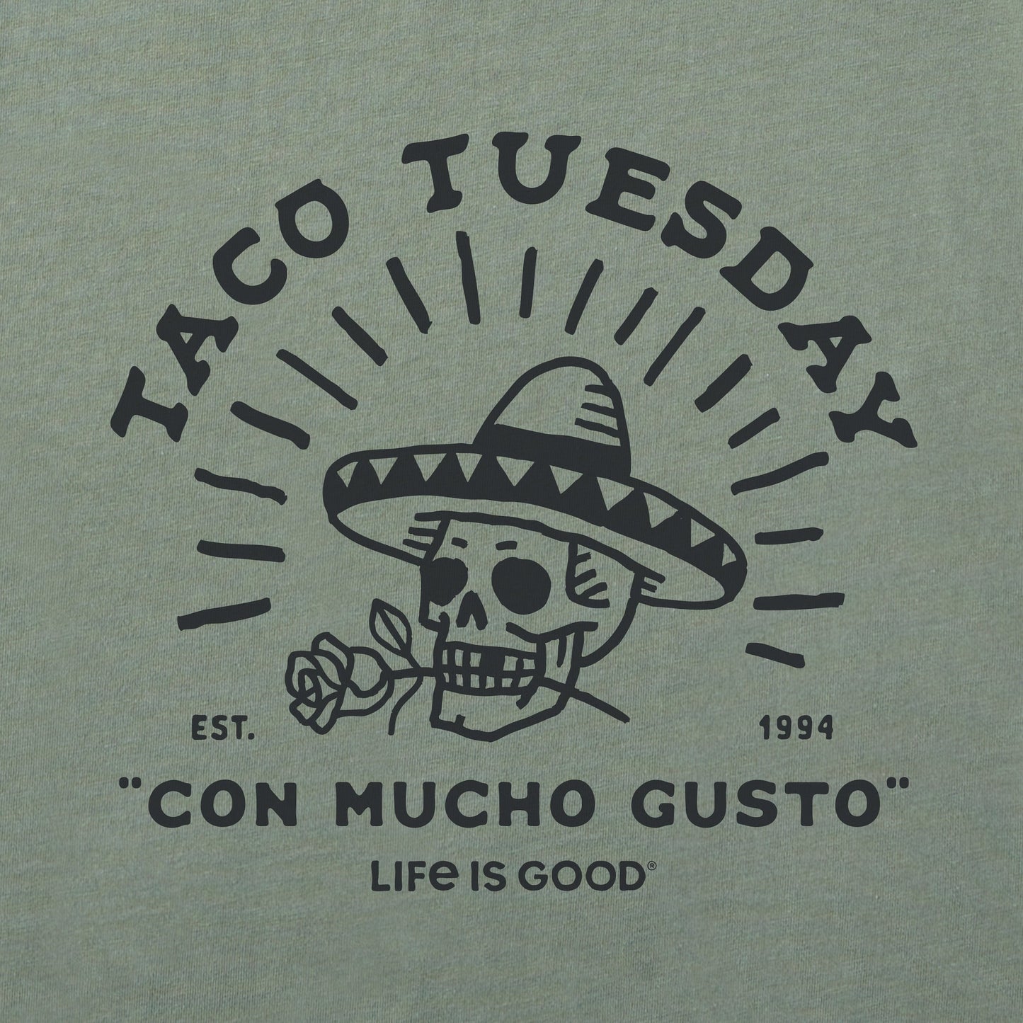 Women's Taco Tuesday Short Sleeve Crusher Boxy Tee
