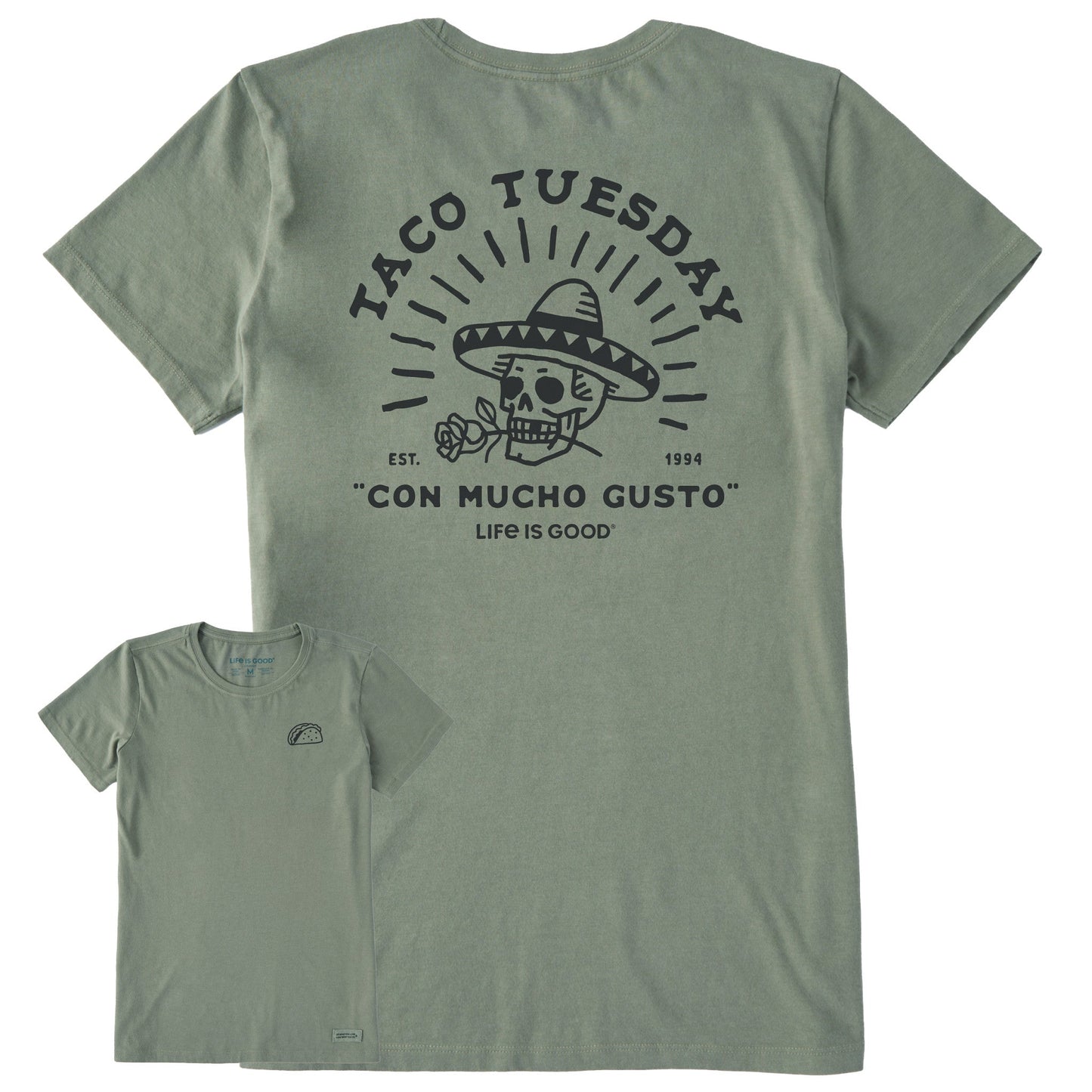 Women's Taco Tuesday Short Sleeve Crusher Tee