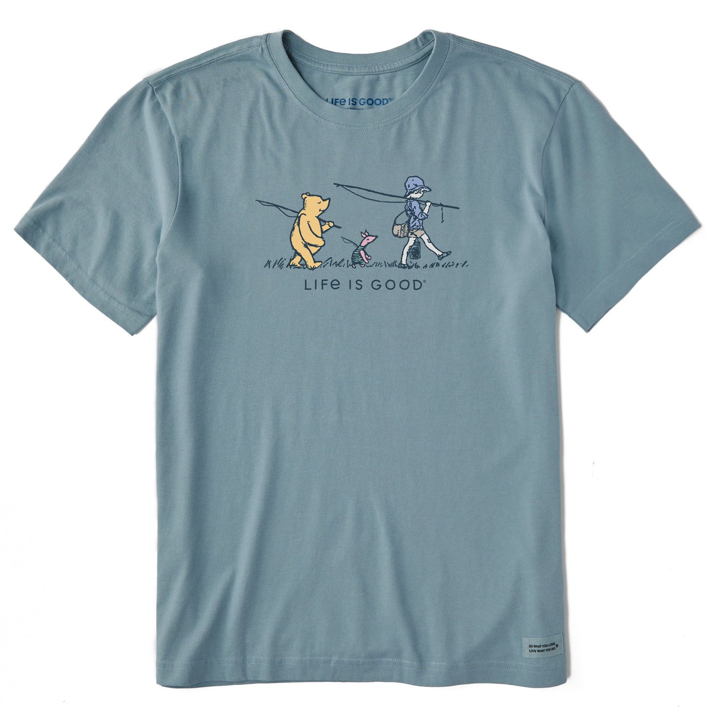 Men's Gone Fishin' Winnie Short Sleeve Crusher Tee