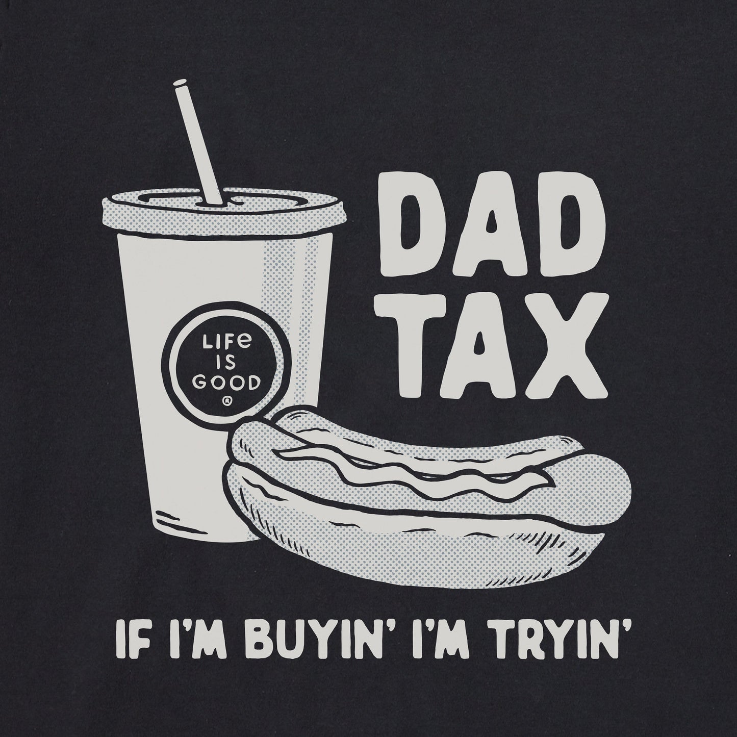 Men's Dad Tax Hot Dog Short Sleeve Tee