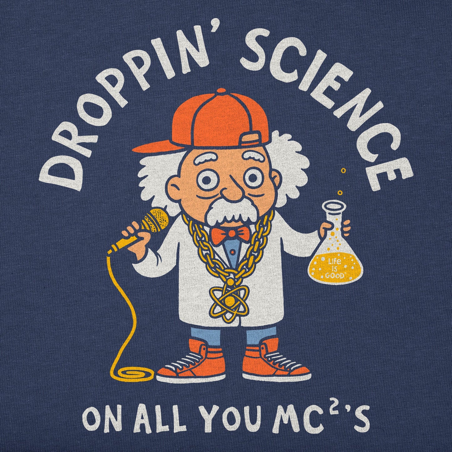 Kids Droppin' Science Short Sleeve Crusher Tee