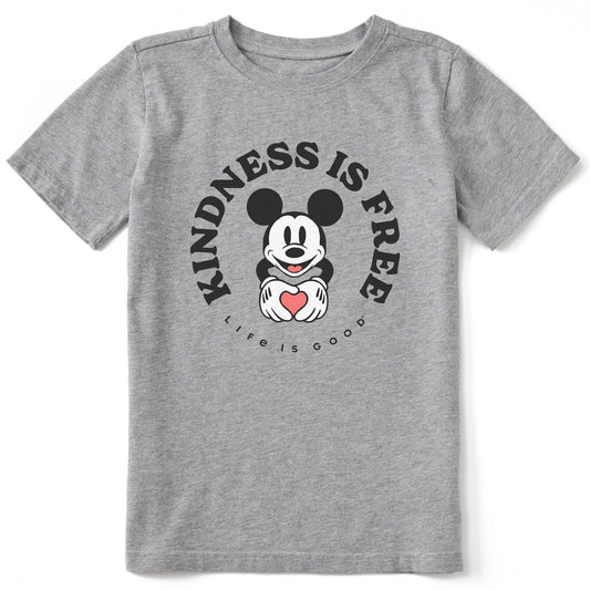 Kids Kindness is Free Willie Short Sleeve Crusher Tee