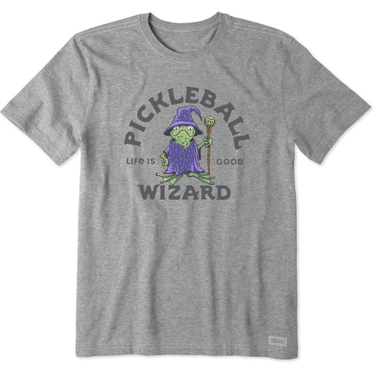 Men's Pickleball Wizard Frog Short Sleeve Tee