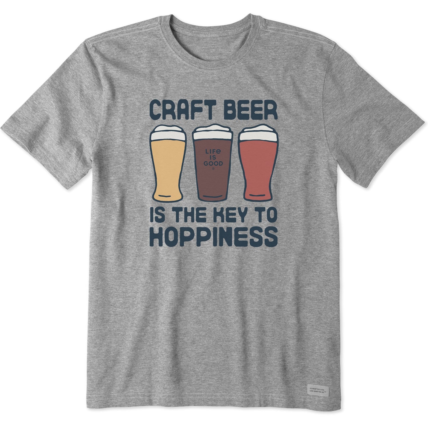 Men's Craft Beer is the Key to Hoppiness Short Sleeve Tee