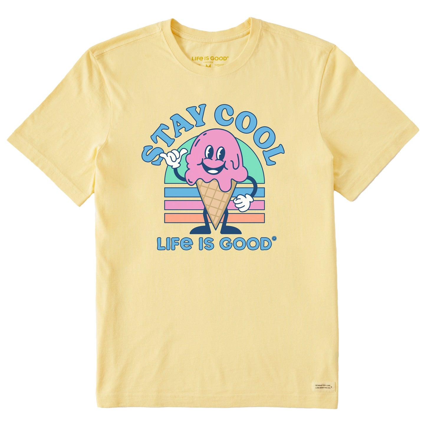 Men's Stay Cool Ice Cream Cone Short Sleeve Tee