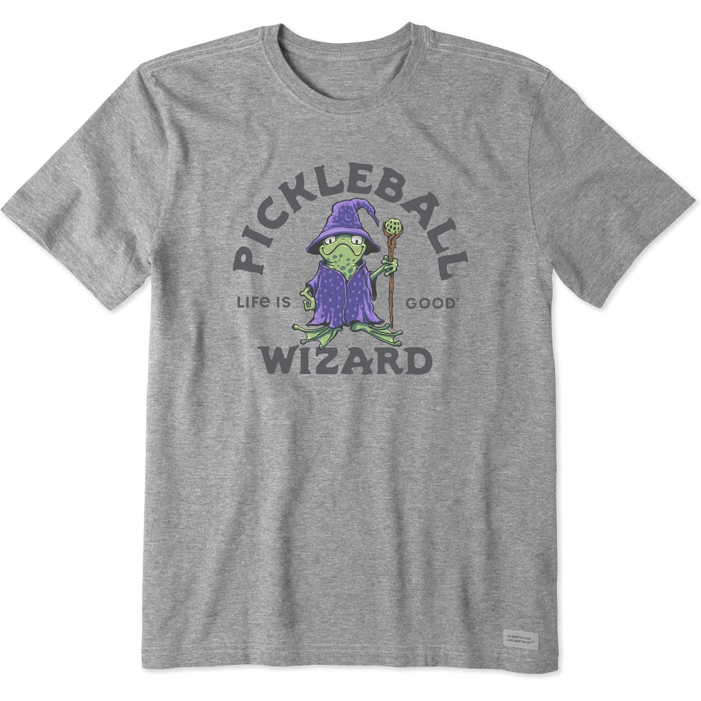 Men's Pickleball Wizard Frog Short Sleeve Tee