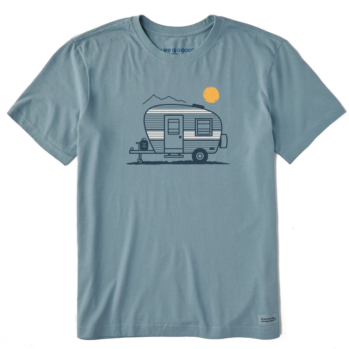 Men's Teardrop Camper Short Sleeve Crusher Tee