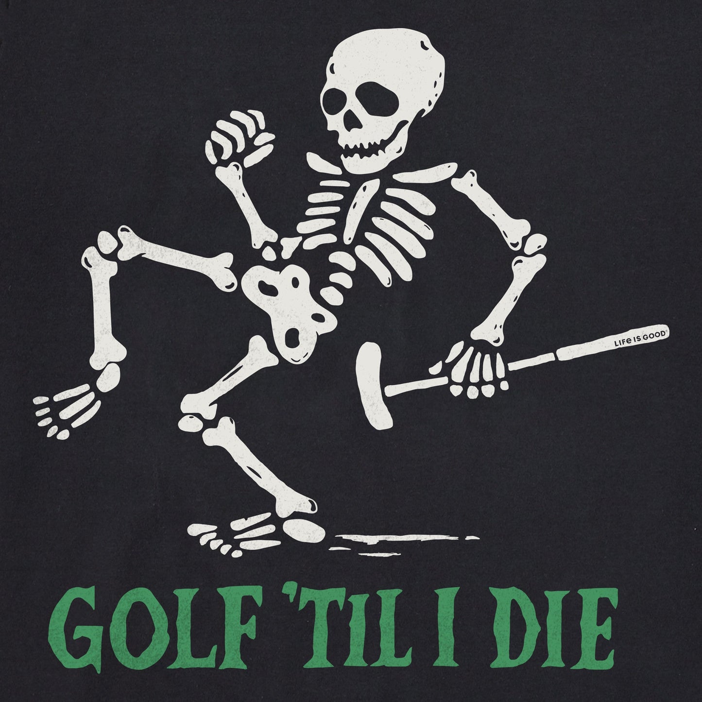 Women's Golf Til I Die Short Sleeve Crusher Boxy Tee