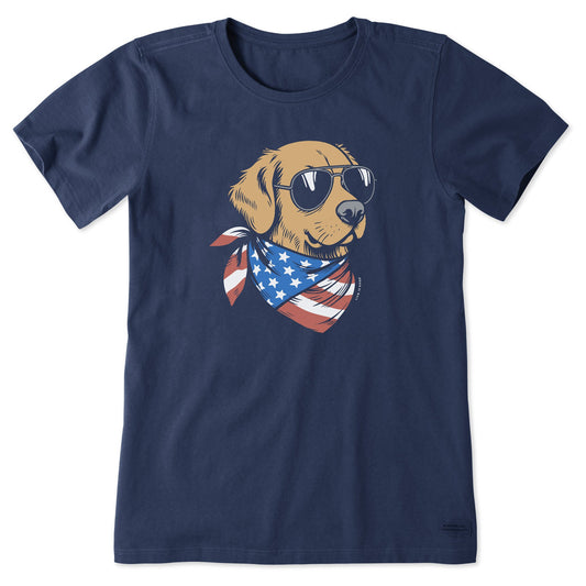 Women's Golden Patriot Short Sleeve Tee