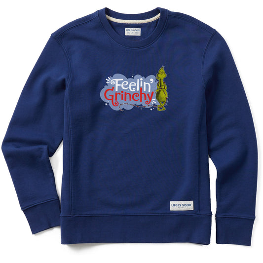 Women's Feelin' Grinchy Simply True Crew