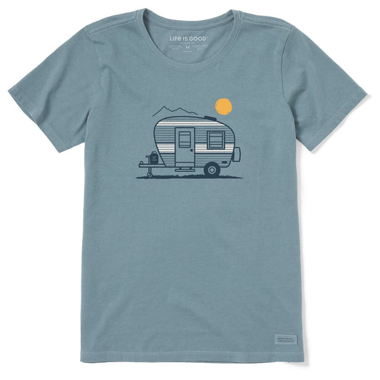 Women's Teardrop Camper Short Sleeve Crusher Tee