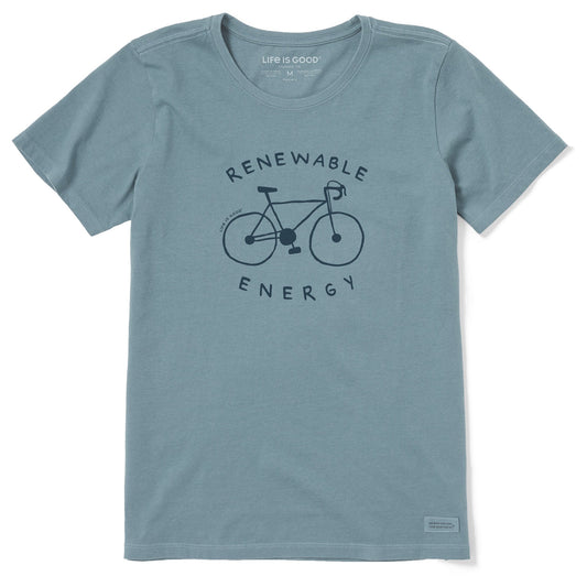 Women's Renewable Energy Ten Speed Short Sleeve Crusher Tee