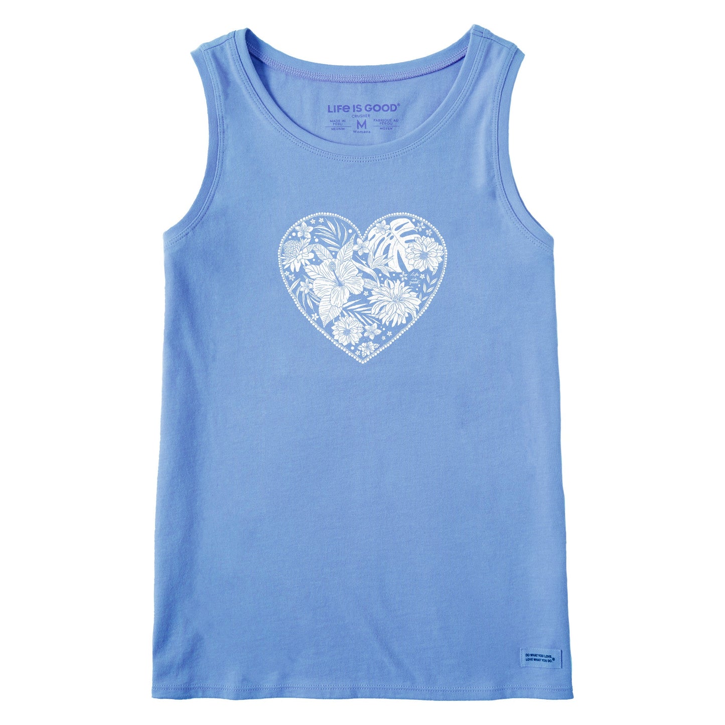 Women's Flowers within Heart Crusher Tank