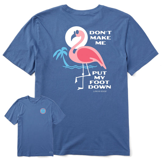 Men's Don't Make Me Put My Foot Down Short Sleeve Tee