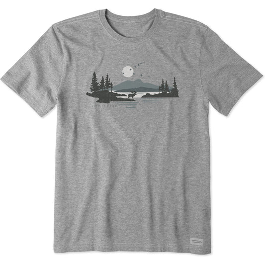 Men's Moose in the Outdoors Short Sleeve Tee