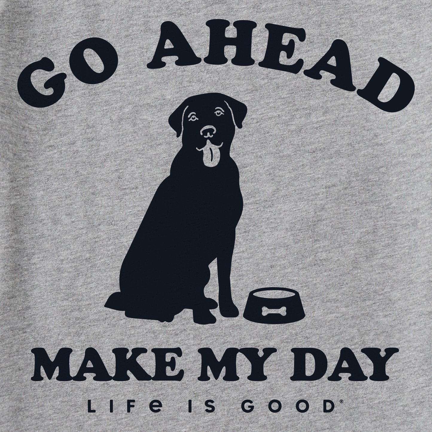 Men's Make My Day Dog Bowl Short Sleeve Tee