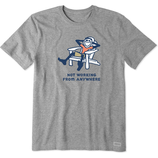 Men's Jake Not Working Short Sleeve Tee