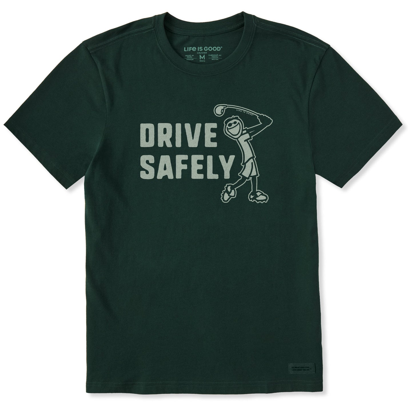 Men's Drive Safely Jake Short Sleeve Crusher Tee
