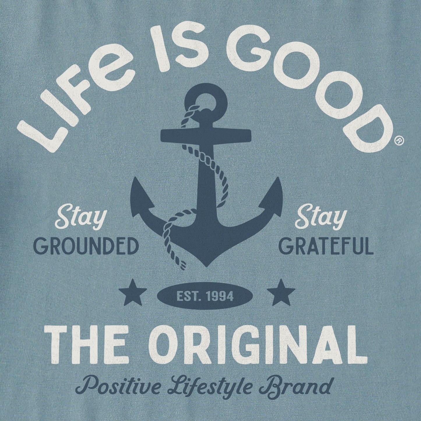 Men's Stay Grounded Anchor Short Sleeve Crusher Tee