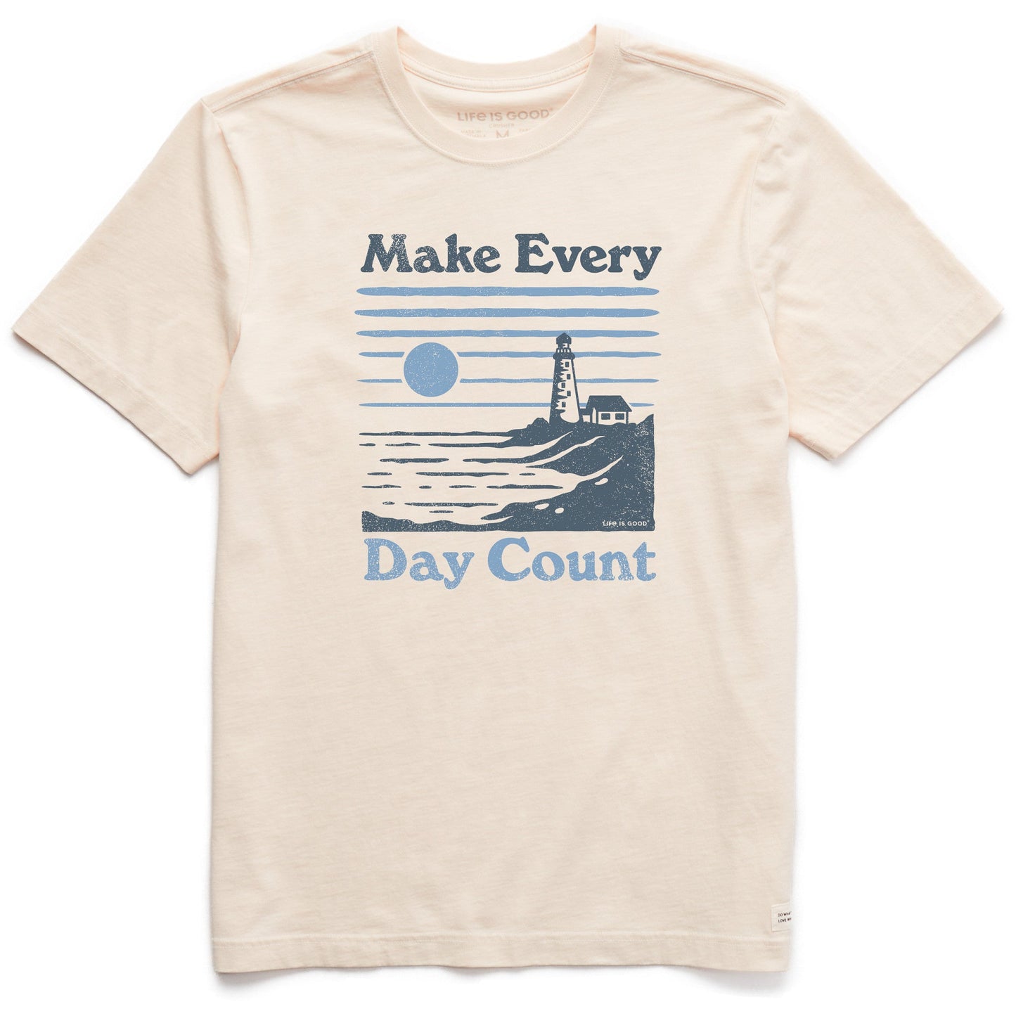 Men's Make Every Day Count Lighthouse Short Sleeve Crusher Tee