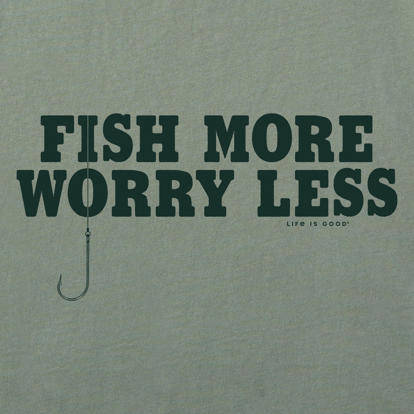 Men's Fish More Hook Short Sleeve Tee