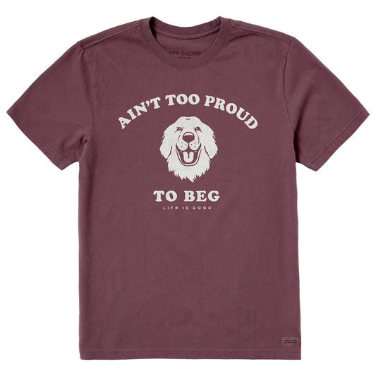 Men's Ain't Too Proud Short Sleeve Crusher Tee
