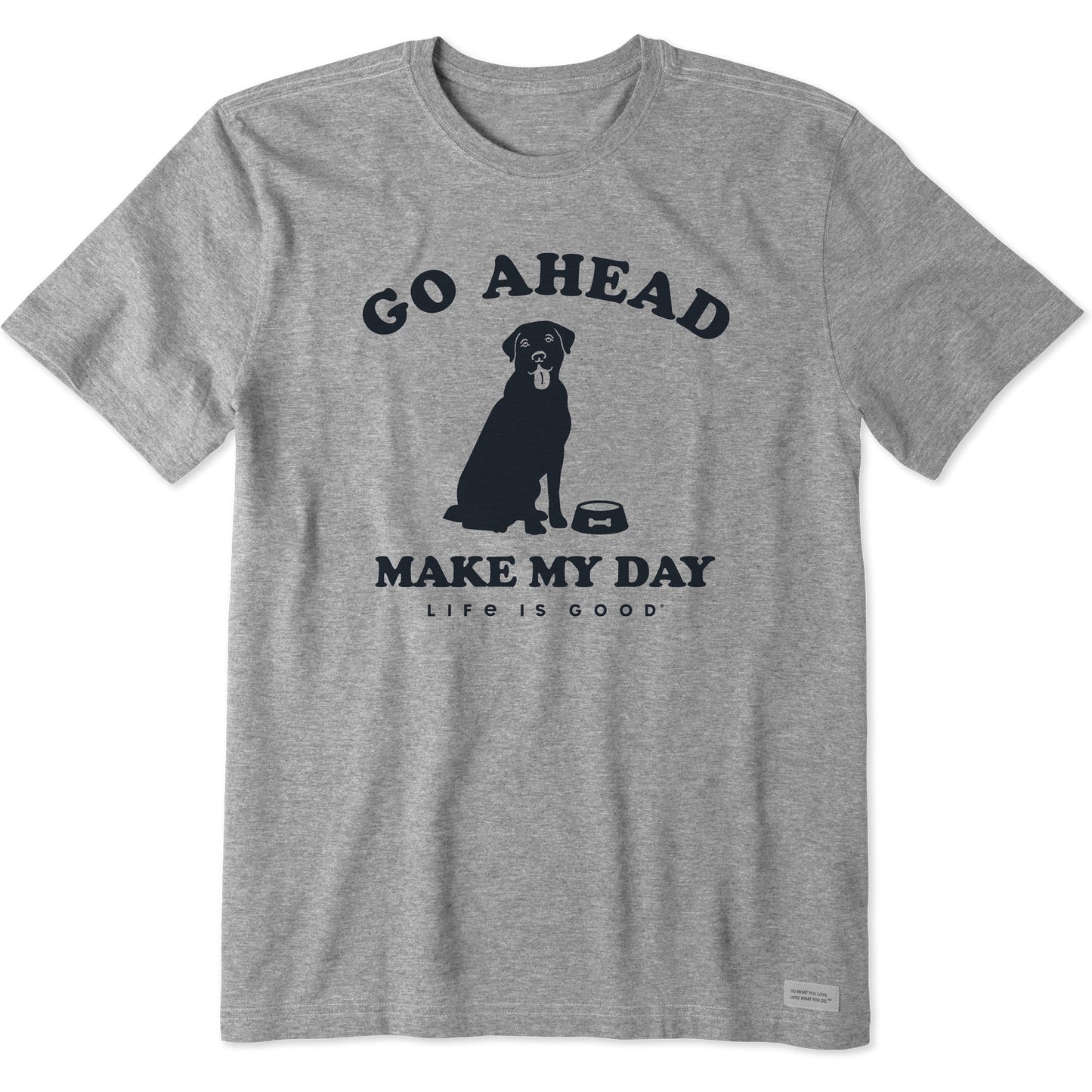 Men's Make My Day Dog Bowl Short Sleeve Tee